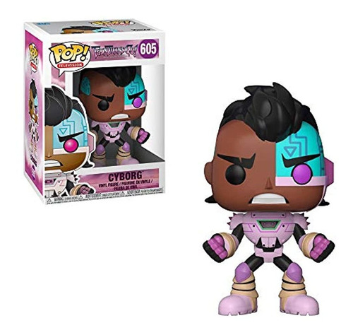 Figuras De Acción Funko Pop Tv: Teen Titans Go! Cyborg