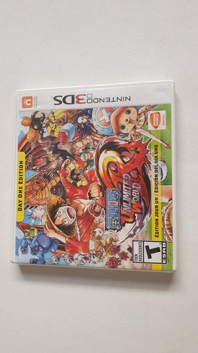 One Piece Unlimited World Red 3ds (Usado)