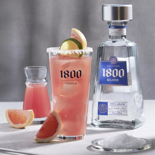 Tequila Reserva 1800 Silver Agave Origen Mexico - 01almacen