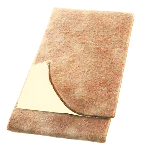 Protector De Fieltro Autoadhesivo 9 Cm X 50 Cm - Beige Diler Liso