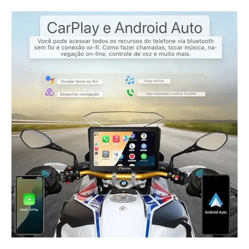Carplay Carpuride 702bs Pro - Bmw 1200/1250/1300 | MercadoLivre
