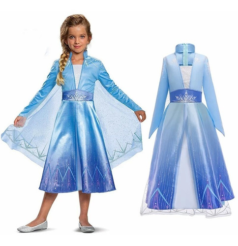 Disfraz Vestido Princesa Elsa - Frozen 2