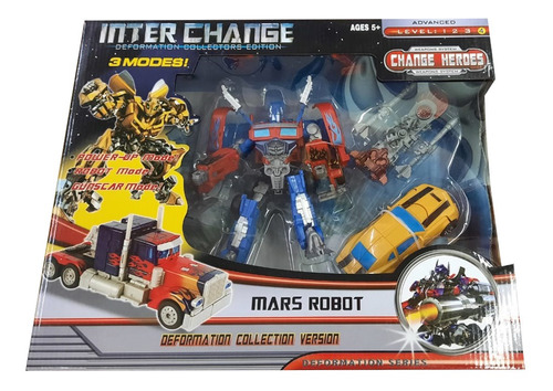 Transformer Interchange Robot Super Hero C/accs Jeg 4083