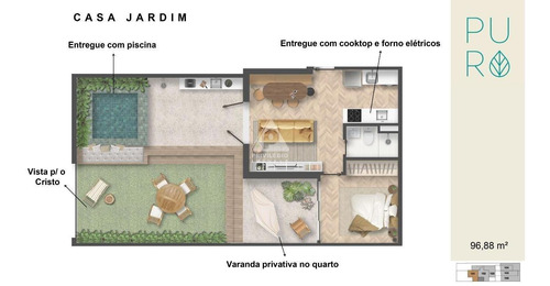 Imagem 12 de 25 de Casa Em Condomínio À Venda, 2 Quartos, 1 Suíte, 1 Vaga, Lagoa Rodrigo De Freitas - Rio De Janeiro/rj - 43308