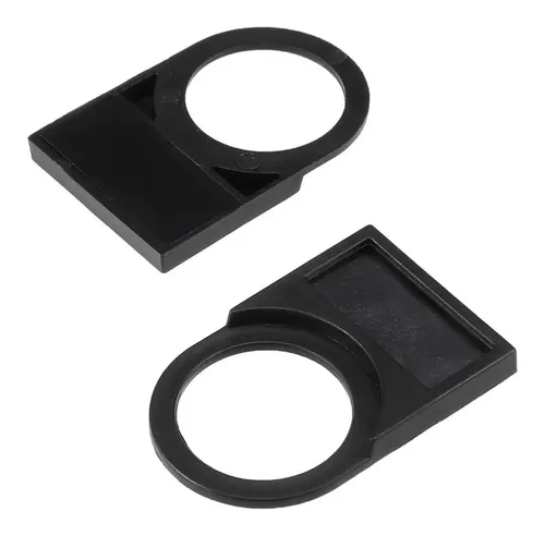 100 Porta-etiquetas Plásticos Para Botões Industriais 22mm