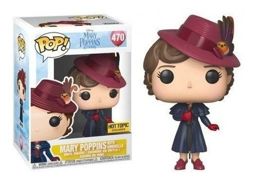 Mary Poppins regresa 470 Pop Funko, exclusivo de Mary Poppins