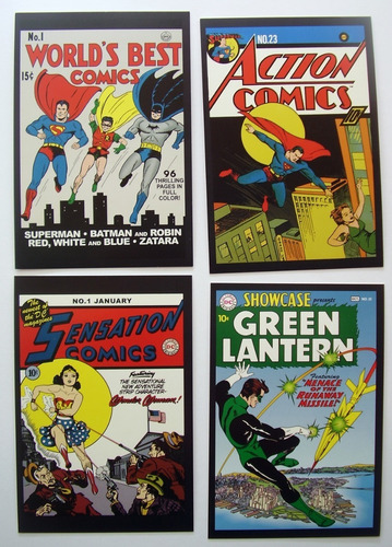 Imagen 2 de 5 de The Art Of Vintage Dc Comics 100 Tarjetas Postales