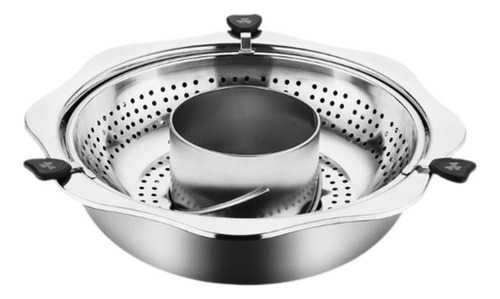 . Conjunto De Panela De Sopa Chinesa Para 30cm Sem Socos