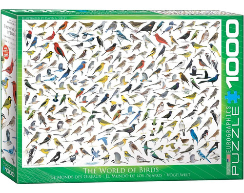 Eurographics El Mundo De Los Pájaros (1000 Piezas) Puzzle