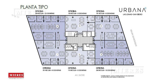 Urbana Las Lomas Oficina En Alquiler De 178 M2 En San Isidro