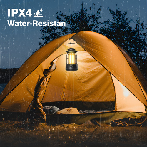 Linterna De Camping Led Para Acampar, Regulable, Linterna De