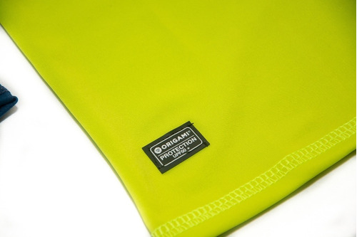 Imagen 3 de 3 de Remera Proteccion Solar Uv50 M/l Niños Estampada Origami