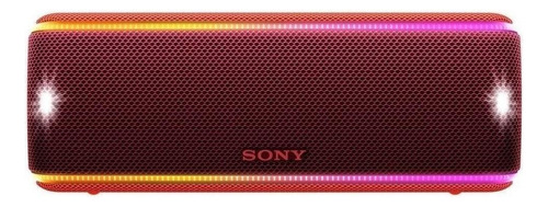 Alto-falante Sony Extra Bass XB31 SRS-XB31 portátil com bluetooth waterproof vermelho 