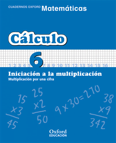 Matematicas 3º Primaria Cuadernos De Calculo 6 Vv.aa Oxfo