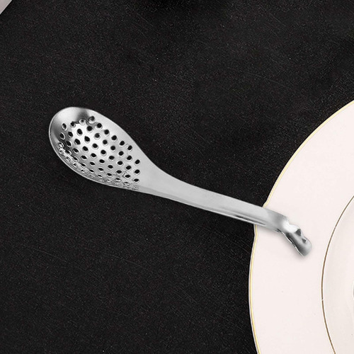 Nuevo Cucharas Ranuradas, Cuchara De Caviar De Cocina