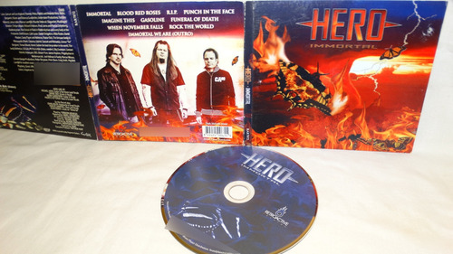 Hero - Immortal (digipack Heavy Metal Sweden Retroactive Rec