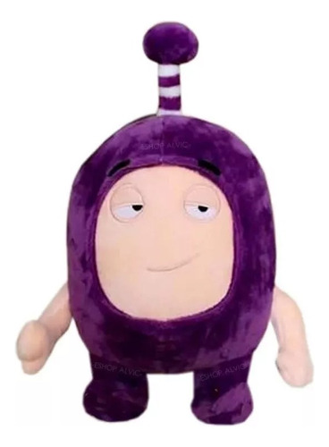 Peluche Soldados Oddbods Pogo Felpa Suave 30cm Aprox