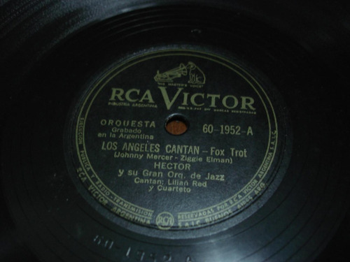 Pasta Hector Y Su Gran Orquesta De Jazz Rca Victor 1952 C65