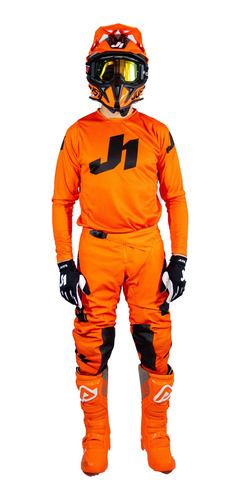 Conjunto Motocross Essential Naranja Just1