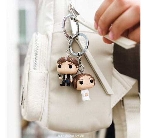 Funko Pop! Keychain Llavero Star Wars Han Solo Original