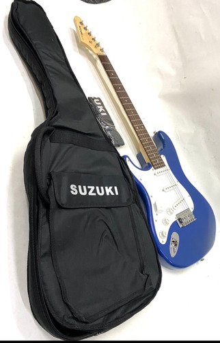 Guitarra Strato Suzuki Canhoto Novo E Original