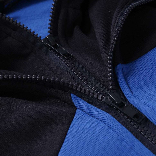Sudadera Hombre Capucha Gorro Y Cierre Colores
