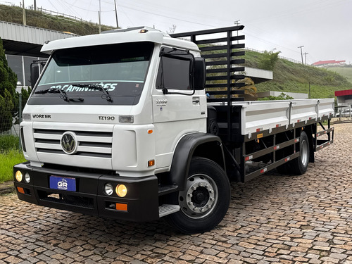 Vw 17-190 Worker 2013 Carroceria Toco 4x2 Extra Único Dono