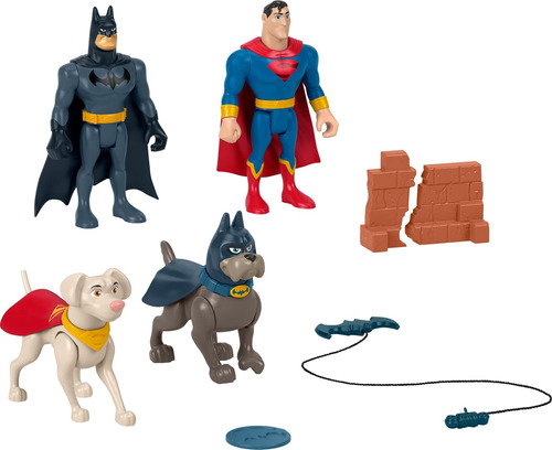Fisher-price Dc League Of Super-pets Super Hero Y Action Pe.