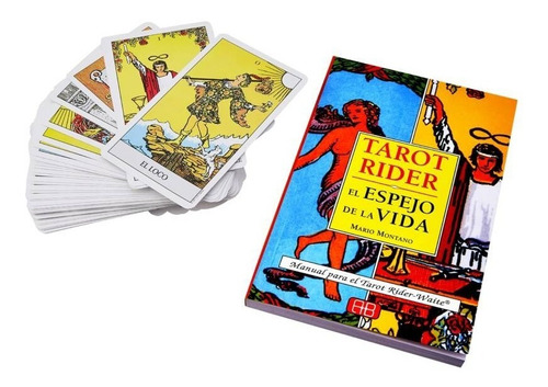Imagen 3 de 9 de Tarot Rider El Espejo De La Vida - Libro + Cartas - Arkano