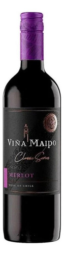 Vino Tinto Viña Maipo Classic Series Merlot 750 Ml