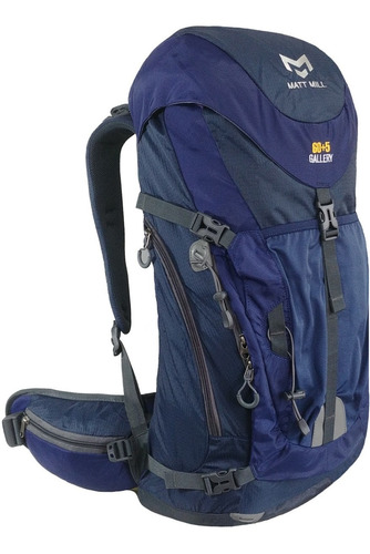 Mochila Campera Hombre Mujer Viaje Turismo Trekking Mina Tnf