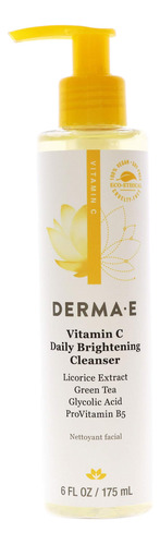 Derma E - Limpiador De Vitamina C - Limpiador Diario Ilumin.