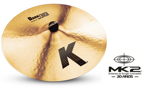 Platillo Zildjian K0904 K Dark Thin Crash 18 Pulgadas Cuota