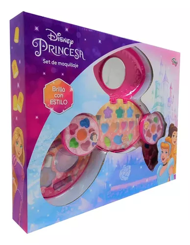 Set De Maquillaje Infantil Princesas Desplegable Jlt 3129