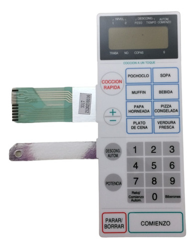 Panel Membrana De Microondas Para Daytron Snym-108