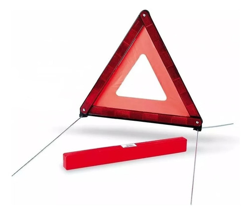 Baliza Triángulo Reflectiva Reglamentaria Seguridad Vial X2