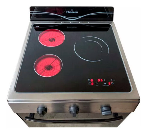 Cocina Electrica Florencia Flor8638f Con Anafe Vitro Táctil