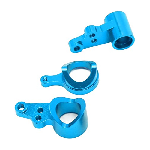 Kit Upgrade Direccion Para Rc Wltoys 144001 124018 Alum Azul