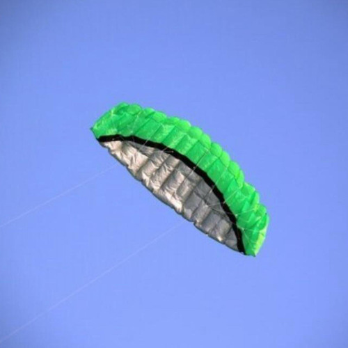 Kitesurf Acrobacias Power Kite Parafoil Tabla De Verde
