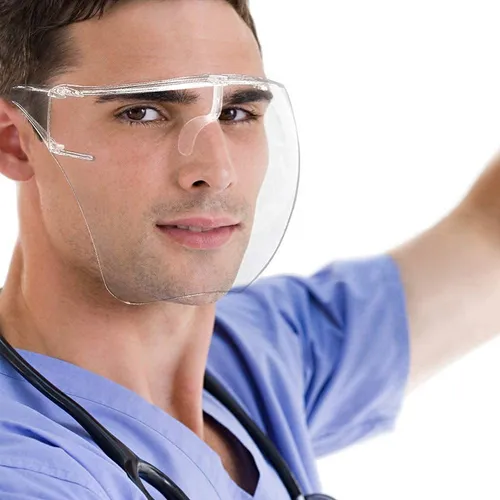 Protector facial lentes sale