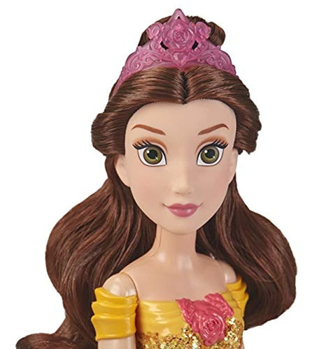 Imagen 3 de 5 de Princesa De Disney Shimmer Belle Muñeca De Moda