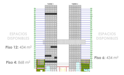 Imagen 10 de 12 de Renta De Oficinas Comerciales , Arcos Bosques 500m2 , $682