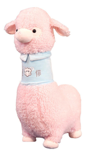 Lindo Juguete De Peluche De Alpaca, Coche Rosa 100cm