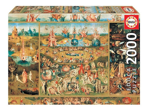 Imagen 1 de 5 de Puzzle Rompecabeza 2000 Piezas Jardín De Las Delicias 18505