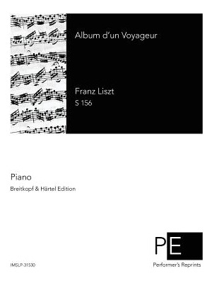 Libro Album D'un Voyageur - Liszt, Franz