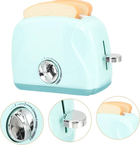 Tostadora Infantil Con Sonido My Little Home Color Pastel