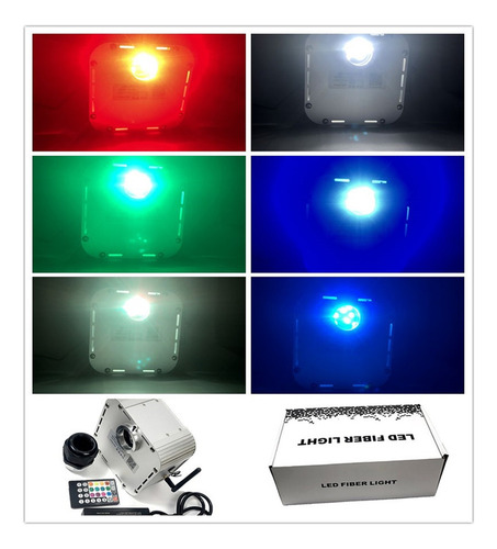 Lámpara De Luces De Fibra Óptica, Kit De Techo De Estrella