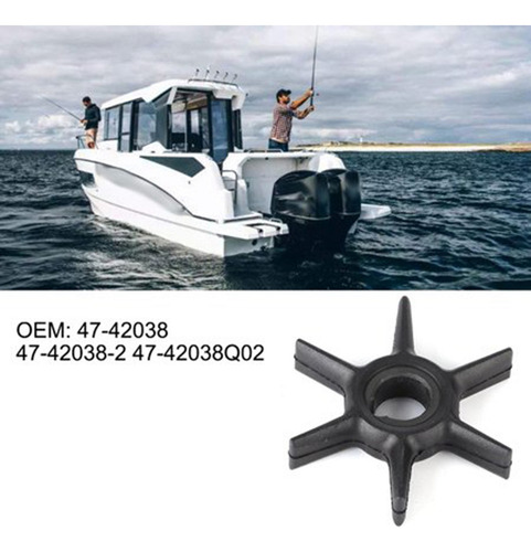 Impulsor De Bomba De Agua Externo 47-42038 Para Motor Fuerab