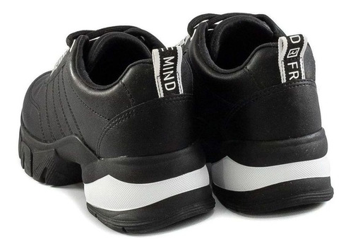 Tenis Feminino Ramarim Chunky Sneaker Flatform 2180103 Preto