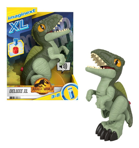 Dinosaurio Juguete Imaginext Jurassic World Dino Xl Deluxe